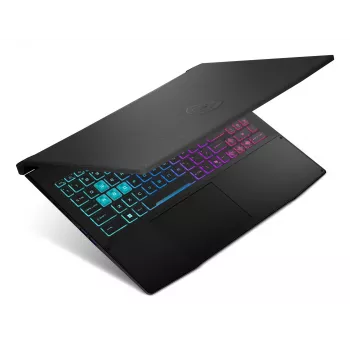 MSI Katana 15 HX B14WFK-610NL Gaming Notebook, 15.6 inch Full HD, Intel Core i7-14650HX, 16GB DDR5, 512GB SSD, NVIDIA GeForce RTX 5060 8GB, Windows 11 Home, Melns