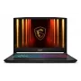 MSI Katana 15 HX B14WFK-610NL Gaming Notebook, 15.6 inch Full HD, Intel Core i7-14650HX, 16GB DDR5, 512GB SSD, NVIDIA GeForce RTX 5060 8GB, Windows 11 Home, Melns