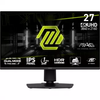 MSI MAG 275UPD E14 27 collu Rapid IPS 4K UHD 288Hz spēļu monitors - Melns