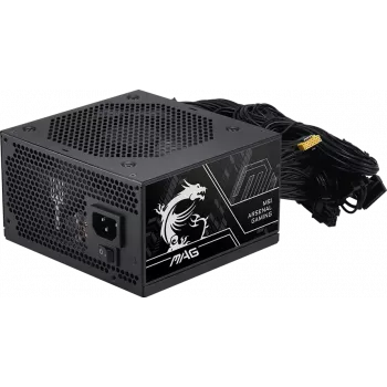 MSI MAG A650BN PCIE5 II 650W ATX Barošanas bloks 80 PLUS Bronze PCIe 5.1 Ready