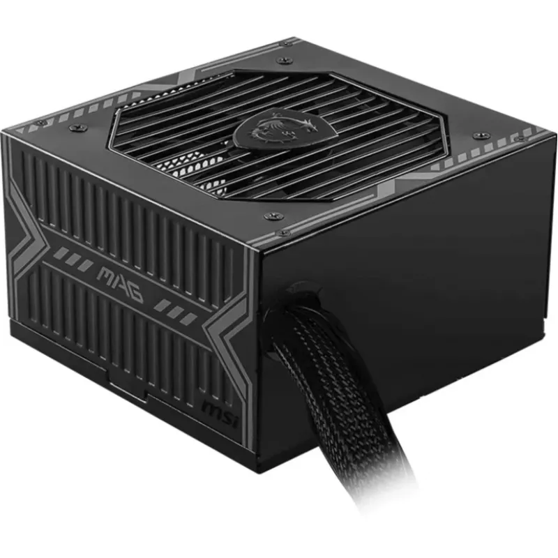 MSI MAG A750BN PCIE5 III 750W Barošanas bloks, 80 PLUS Bronze, Nematodulārs, Melns