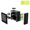 MSI MAG Infinite S AI 2nd 2NVM5-003AT spēļu galddators - Intel Core Ultra 5 225F, RTX 5060 Ti, 16GB DDR5, 1TB SSD, Windows 11 Home, melns/caurspīdīgs