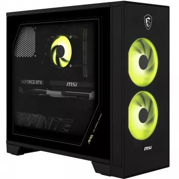 MSI MAG Infinite S AI 2NVP7-001AT spēļu galddators, Intel Core Ultra 7 265F, 16GB RAM, 1TB SSD, RTX 5070, Windows 11 Home