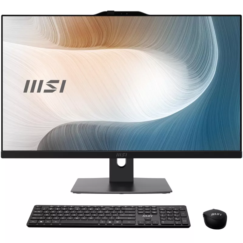 MSI Modern AM272P 1M-1293XEU viss vienā dators, Intel Core 5 120U, 27 collu Full HD, 16GB DDR5, 512GB SSD, bez OS