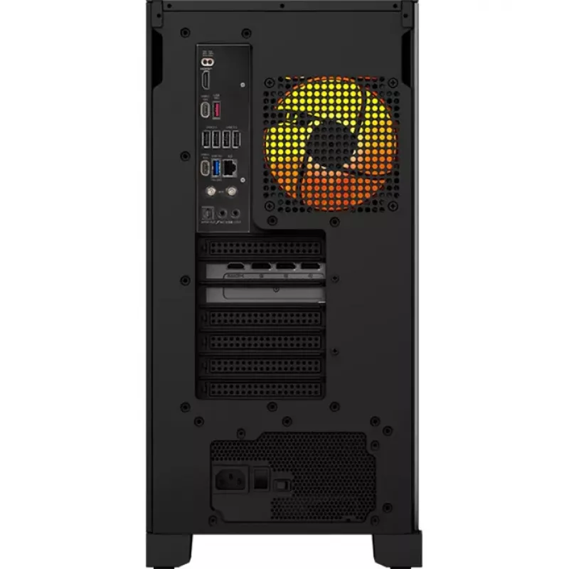 MSI MPG Infinite Z3 9NVPR7-883AT Gaming Desktop - Intel Core i7-13700F, RTX 4070, 32GB DDR5, 1TB NVMe SSD + 2TB HDD, Windows 11 Home, Melns/Caurspīdīgs