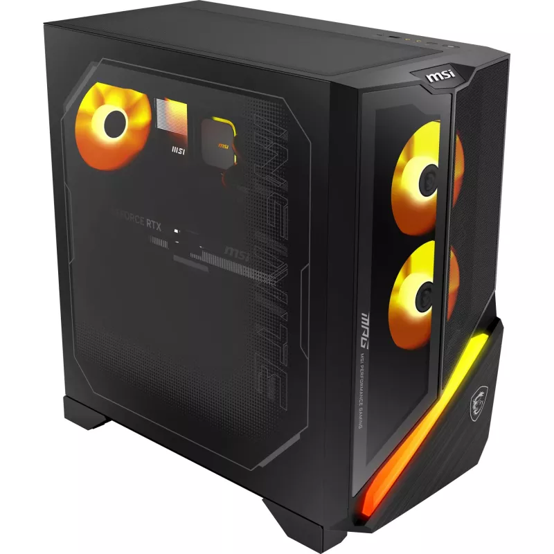 MSI MPG Infinite Z3 X3D spēļu galddators, AMD Ryzen 7 7800X3D, 32GB DDR5, 1TB NVMe SSD, NVIDIA GeForce RTX 4070 Ti, Windows 11 Home, melns
