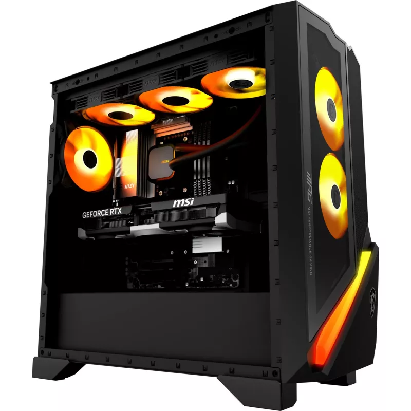 MSI MPG Infinite Z3 X3D spēļu galddators, AMD Ryzen 7 7800X3D, 32GB DDR5, 1TB NVMe SSD, NVIDIA GeForce RTX 4070 Ti, Windows 11 Home, melns