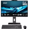 MSI PRO AP242P 14M-1096XEU All-in-One dators, 23,8 collu FHD IPS, Intel Core i7-14700, 16GB RAM, 1TB SSD, Wi-Fi 6E, bez OS, melns