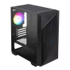 MSI PRO FORGE M050A Micro-ATX spēļu korpuss - Melns