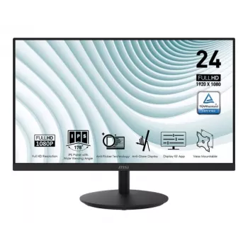 MSI PRO MP242 23.8 inch IPS Full HD monitors - Melns
