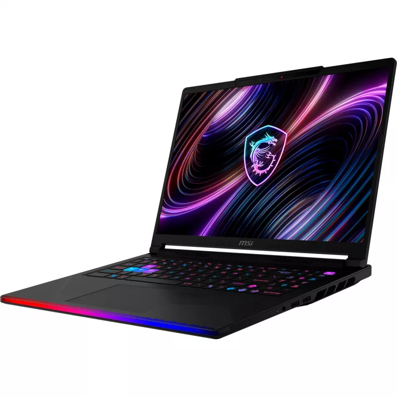 MSI Raider 16 Max HX B2WI-079 Gaming Laptop, Intel Core Ultra 9 290HX Plus, NVIDIA GeForce RTX 5080, 32 GB DDR5, 2 TB SSD, Windows 11 Home, Melns