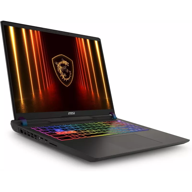 MSI Vector A16 HX A8WIG 16 collu WQXGA 240Hz spēļu klēpjdators - Ryzen 9 8945HS, RTX 4070, 32GB DDR5, 1TB SSD, Windows 11 Home, melns