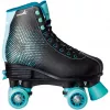 MUUWMI Rollschuh Disco Gr. 31-34, Rollschuhe tirkīza/melns