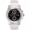MyKronoz ZeTime Smart Watch Silver/White Silicon Flat