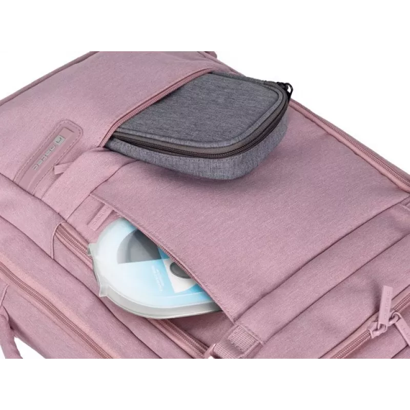 Natec Camel Lite 15.6 inch Laptop Mugursoma 19L Rozā