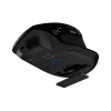 Natec Jaguar Pro bezvadu spēļu pele, 2.4 GHz + Bluetooth, 4000 DPI, melna