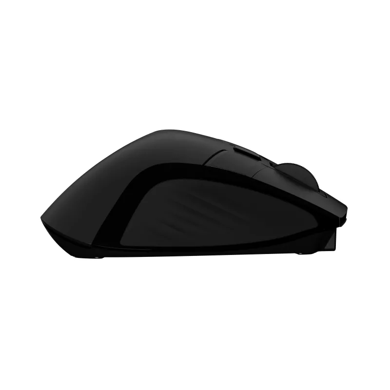 Natec Jaguar Pro bezvadu spēļu pele, 2.4 GHz + Bluetooth, 4000 DPI, melna