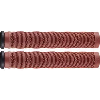 Native Emblem Grips Red - Stunt Scooter Grips ar Rokturu Galiem