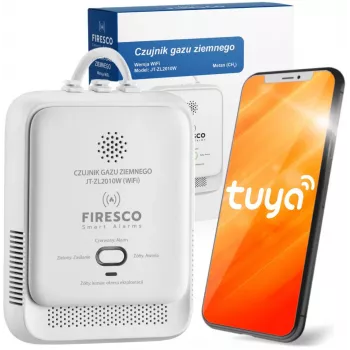 Dabasgāzes sensors Firesco JT-ZL2010W WiFi Tuya Smart Life