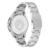 NAUTICA vīriešu NAPPBF201 kvarca analogais pulkstenis ar zilu ciparnīcu un zilu silikona siksniņu, 42 mm