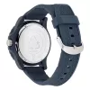 Nautica Men's Quartz Chronograph Watch NAPFWS302 45mm Blue Dial Silicone Strap
