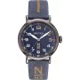 NAUTICA vīriešu pulkstenis NAPWLF919 40mm zils ciparnīca silikona siksniņa
