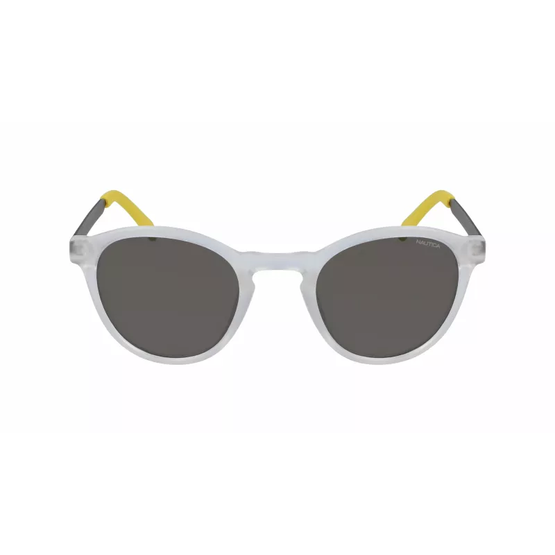 NAUTICA N3643SP-909 Vīriešu polarizētās saulesbrilles Melns rāmis Pelēkas lēcas 49mm