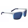NAUTICA N3644SP-471 Vīriešu polarizētas taisnstūra saulesbrilles, matēti melna/rūsa, 62 mm