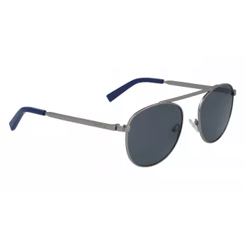NAUTICA N4642SP-030 Vīriešu polarizētas taisnstūra saulesbrilles matēti melnas 54mm