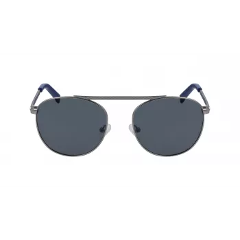 NAUTICA N4642SP-030 Vīriešu polarizētas taisnstūra saulesbrilles matēti melnas 54mm