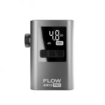 Navitel Flow Air12 Pro kompakts gaisa kompresors 150 PSI digitālais riepu piepūtējs ar LED gaismu un uzglabāšanas somu