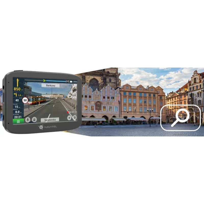 Navitel RE 5 DUAL Divkanālu Auto DVR Full HD 1080p 2.35 inch IPS