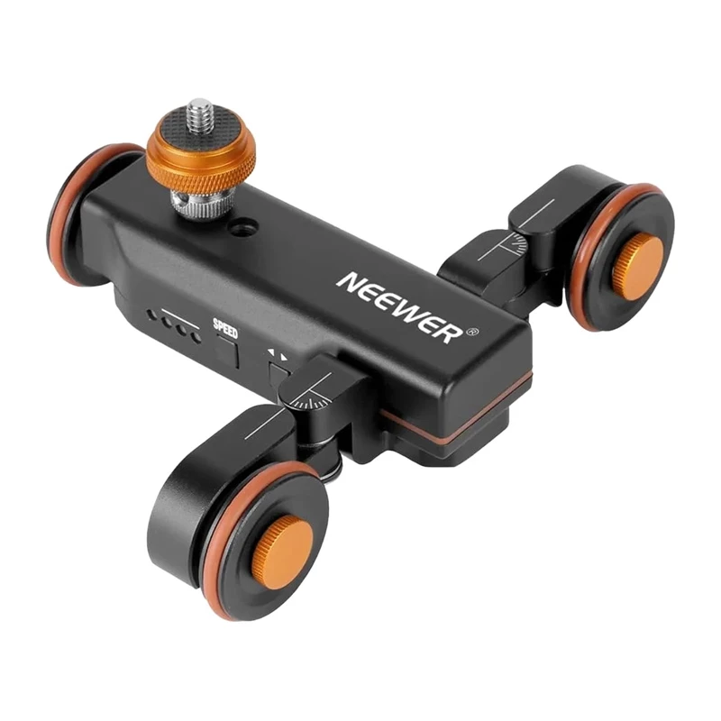 NEEWER DL100 3-Riteņu Kameras Dolly ar Tālvadību