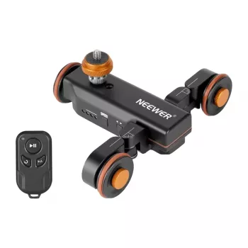 NEEWER DL100 3-Riteņu Kameras Dolly ar Tālvadību