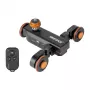 NEEWER DL100 3-Riteņu Kameras Dolly ar Tālvadību