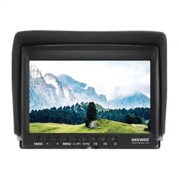 NEEWER F100 lauka monitors + USB lādētājs + akumulatora komplekts