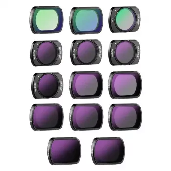 NEEWER FL-P10 Filter Kit for DJI Osmo Pocket 3 (ND8~1000, LPR, MIST1/4, CPL, ND8/PL~ND64/PL)