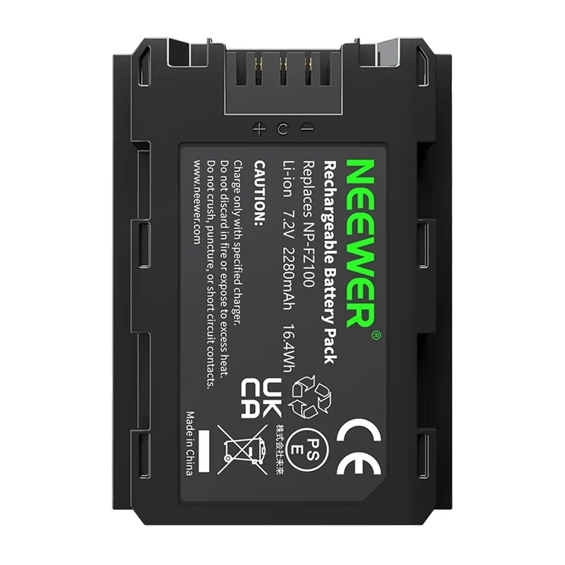 NEEWER NP-FZ100 Replacement Battery for Sony Devices