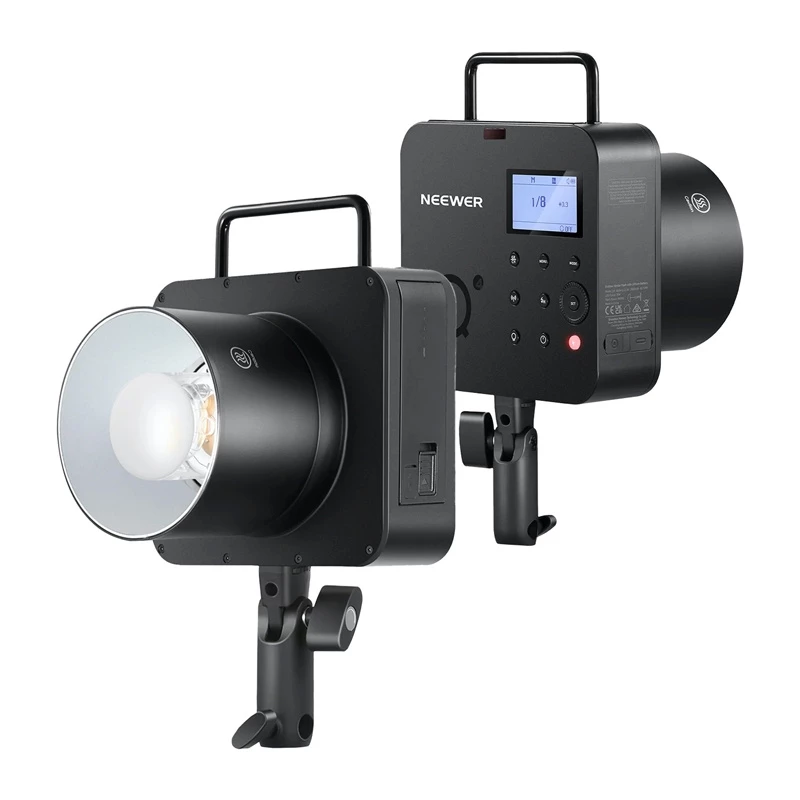 Neewer Q4 Flash ar bateriju
