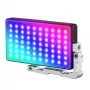 NEEWER SL90 Pro RGB LED video gaisma, 12W, 2500-10000K, CRI 97+, OLED displejs, 17 efekti, iebūvēts akumulators, USB-C, 1/4 inch stiprinājums
