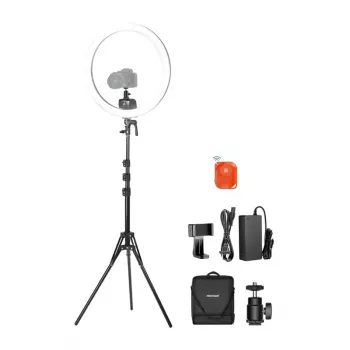 NEEWER SRP18C 17cm Selfie komplekts ar apaļu LED telefona gaismu