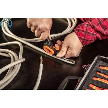 NEO TOOLS 01-400 Automātiskais kabeļu noņēmējs 0.5-6 mm² ar stiepļu griezēju