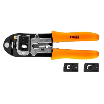 NEO TOOLS 01-501 12 gabalu uzgriežņu atslēgu komplekts, metrisks, hroma-vanādija tērauds, matēts hroms, 6-22 mm, rullējamā somiņā