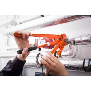 NEO TOOLS 02-128 zviedru cauruļu uzgriežņu atslēga 38mm hroma vanādija tērauds