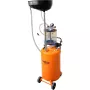 NEO TOOLS 10-811 Mobilā pneimatiskā eļļas atsūkšanas iekārta ar kontroltvertni, 80L galvenā tvertne, 10L pārbaudes tvertne, 6-8 bar gaisa spiediens, 4 grozāmie riteņi