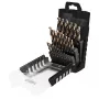 NEO TOOLS 25 gab. HSS-CNC metāla urbju komplekts, 124° virsotnes leņķis, Pro-Tec, 1.0–13.0 mm