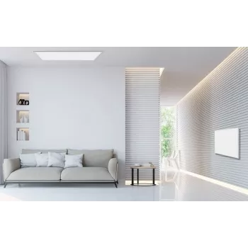 NEO TOOLS 90-106 600 W Wi-Fi tālo infrasarkano staru sildītājpaneelis balts