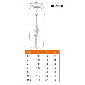 NEO TOOLS 81-231-XL Aizsargbikses Pelēkas/Melnas Izmērs XL