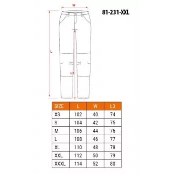 NEO TOOLS 81-231-XXL Aizsargbikses Pelēkas/Melnas