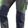 NEO Tools 81-247-XL Profesionālas darba bikses ar ceļgalu aizsargu kabatām, pelēkas/melnas, XL izmērs